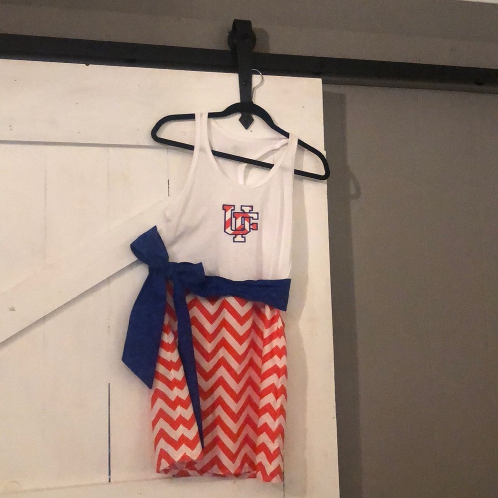Game Day inspired dress/UF